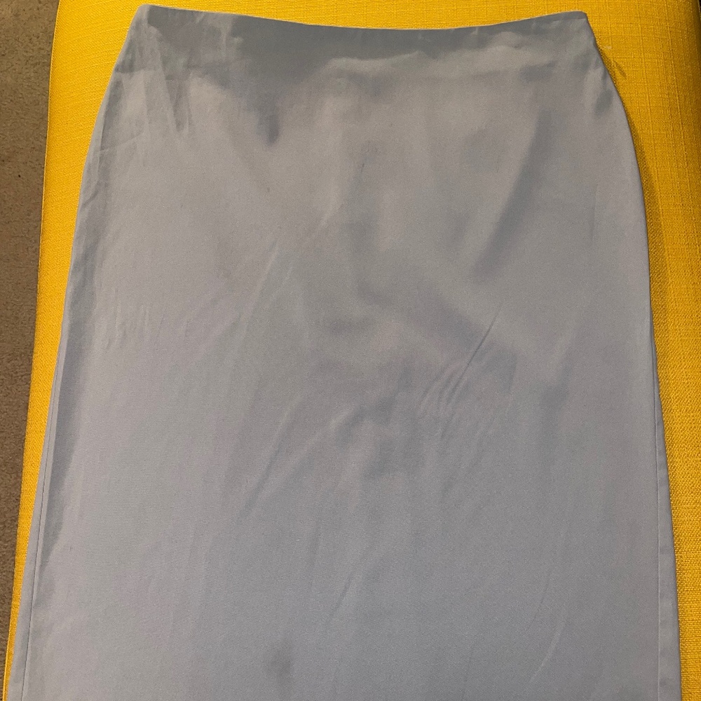 Gray Pencil Skirt